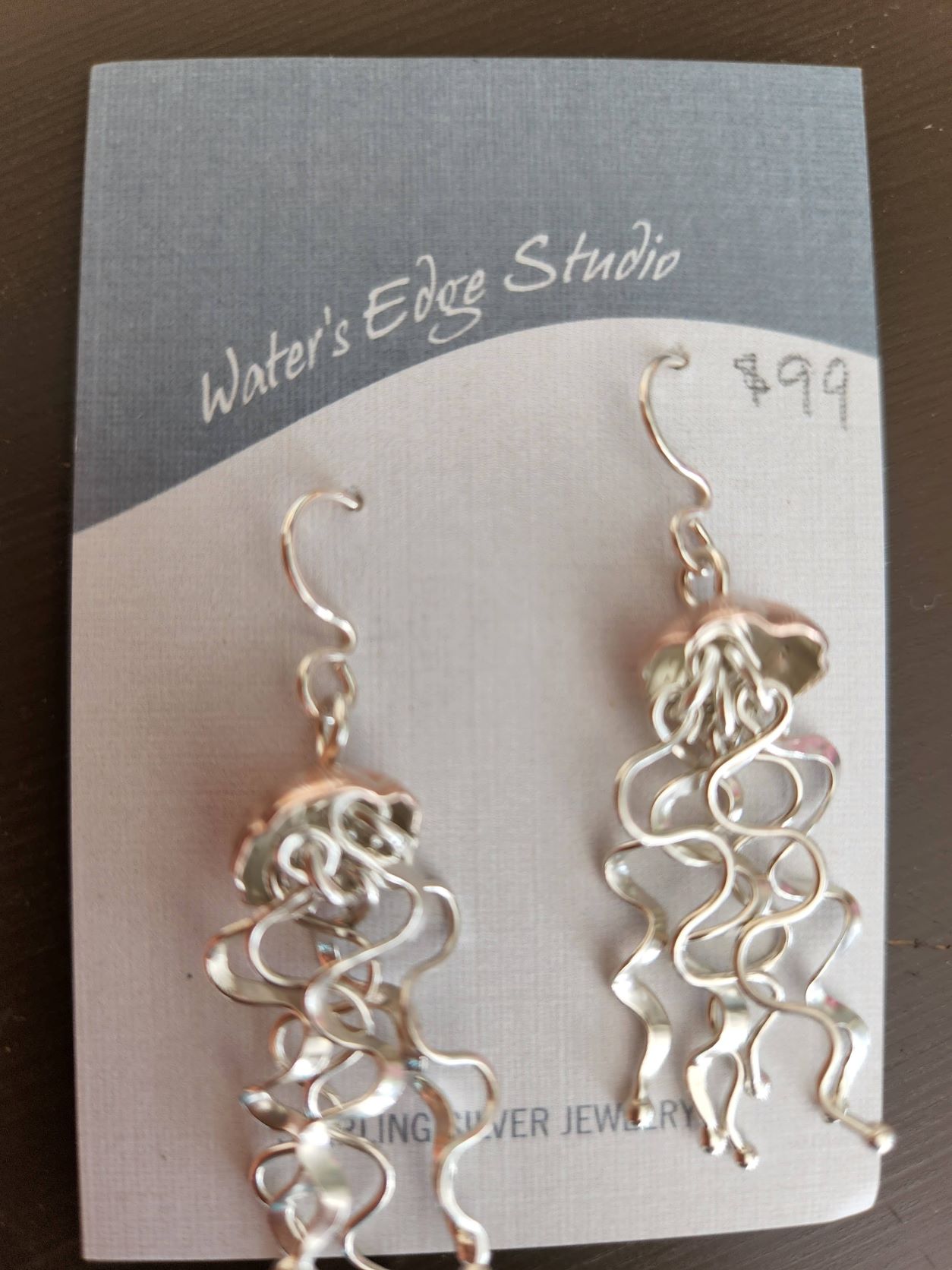 Sterling Silver Earrings by Water's Edge Studio