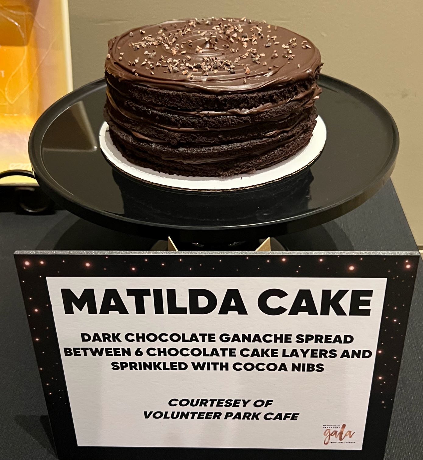 Matilda Cake - Volunteer Park Cafe Bakery